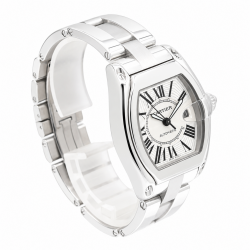 Cartier Roadster Large W62000V3 Stainless Steel Watch